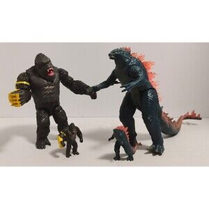 PLAYMATES TOHO LEGENDARY JAPAN GODZILLA X KONG NEW EMPIRE ACTION FIGURE LOT